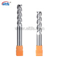 High Precision 3 Flute Tungsten Carbide End Mill for Aluminum Cutting